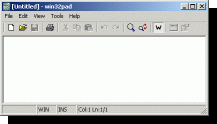 [Win32Pad Screenshot]