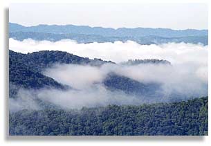 Appalachian mountains.