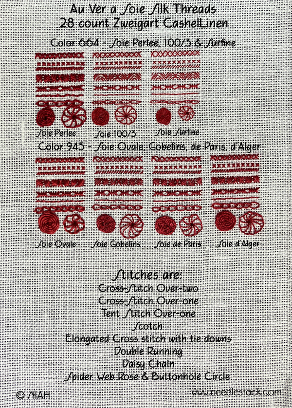Stitched samples