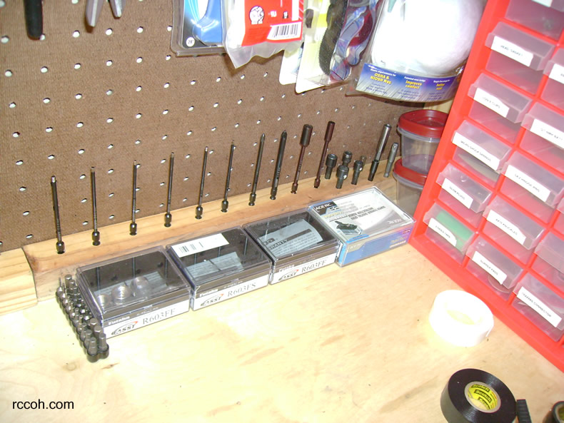 Workbench tool bits