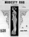 Modesty Rag (Sheet Music Cover)