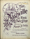 The Nashville: Rag and Two Step Sheet
                              Music Cover