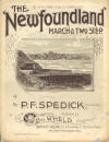 Newfoundland March and Two Step
                                  Sheet Music Cover