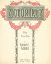 Notoriety Rag: Two Step Sheet Music
                              Cover