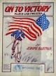 On to Victory
                              Sheet Music Cover