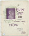 One Daisy Left: Waltz Song and Refrain
                            Sheet Music Cover