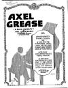 Axel Grease - A Slick Novelty - Sheet
                            Music Cover