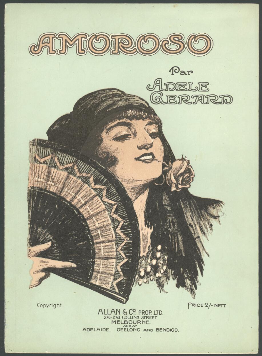 Amoroso: Valse Lente Sheet Music Cover