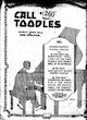 Sheet music cover for Call 'Em
                              Toodles