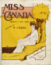 Miss Canada: March - Two Step
                                  Sheet Music Cover