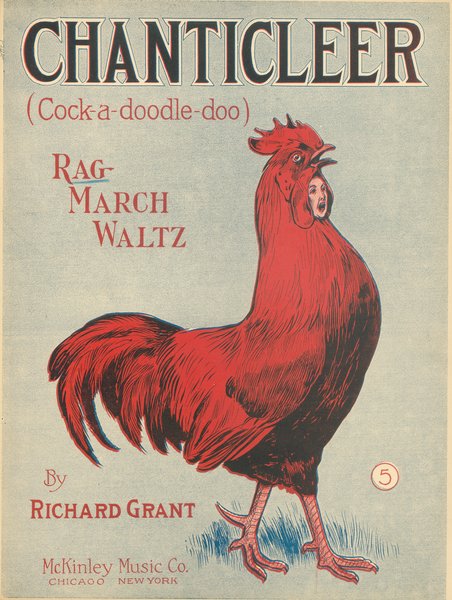 Chanticleer (Cock a Doodle Doo) Rag /
                              March / Waltz Sheet Music Cover