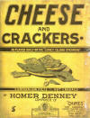 Cheese and Crackers Rag Sheet
                                  Music Cover