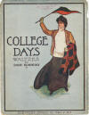 College Days Waltzes Sheet Music Cover