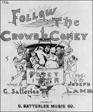 I'll Follow the Crowd to Coney
                                  Sheet Music Cover