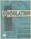 Consolation: Reverie Sheet Music
                              Cover