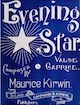 Sheet music cover for Evening Star:
                            Valse Caprice