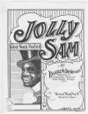 Jolly Sam: March & Cake Walk Sheet
                            Music Cover