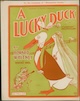 A Lucky Duck Sheet Music Cover