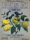 Lemons And Limes: A Sour Rag
                                  Cover Sheet