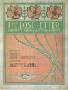 The Lost Letter
                                    Sheet Music Cover