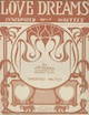 Sheet music cover for Love Dreams:
                            Syncopated Waltz