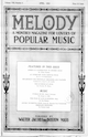 Cover of Melody magazine (April 1924)