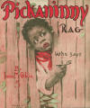 Pickaninny Rag Sheet Music Cover