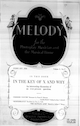 Cover for Melody magazine
                            (February1926)