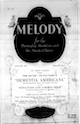 Cover for Melody magazine (January
                            1925)