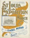 St
                            Louis Exhibition March Sheet Music Cover