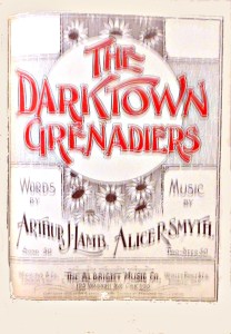 Sheet music cover for The Da*ktown
                            Grenadiers: Ragtime Two Step