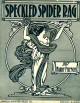 Speckled Spider Rag Sheet Music
                              Cover