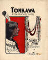 Tonkawa, Indian Characteristic
                              Two-Step Sheet Music Cover