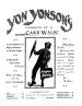 Yon
                            Yonson's Version of a Cake-Walk Sheet Music
                            Cover