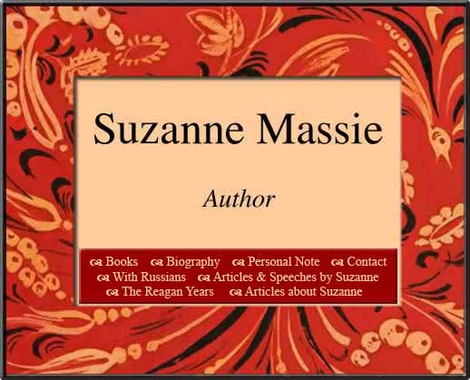 Suzanne Massie, author