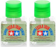 Tamiya Extra Thin Cement 40 ml 2 pack