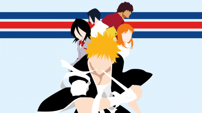 Ichigo Kurosaki, Rukia Kuchiki, Orihime Inoue, Faceless, Bleach