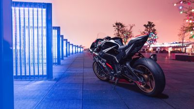 Kawasaki Ninja ZX-10R, Neon, Sports bikes