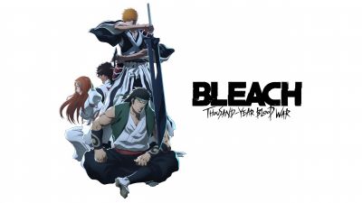 Bleach: Thousand-Year Blood War, Anime series, 5K, TV series, Ichigo Kurosaki, White background