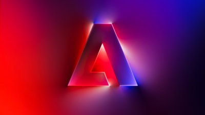 Adobe, Gradient background, Colorful gradients, Aesthetic, 5K