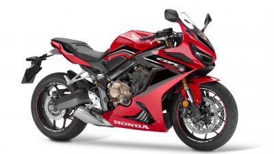 Honda CBR650R, Sports bikes, 2022, White background