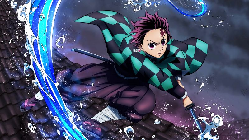 Alone Anime Boy 4K wallpaper download