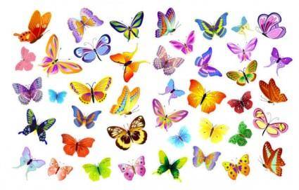 Butterflies vector