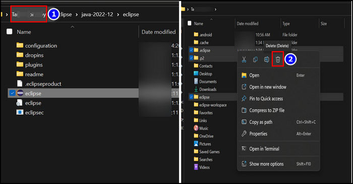 delete-eclipse-ide-win-11