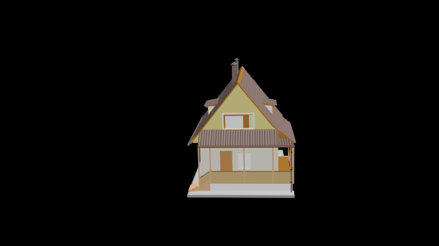 Country house 3D Model