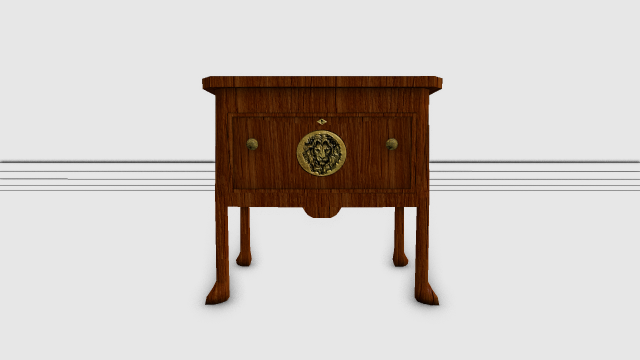 Commode 3D Model