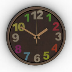 Clock 3D Model