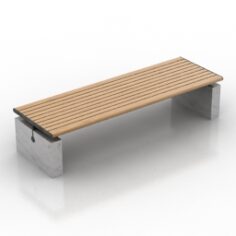 Bench 3D Model