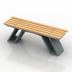 Bench 3D Model