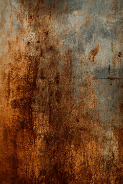 rusty metal textured background